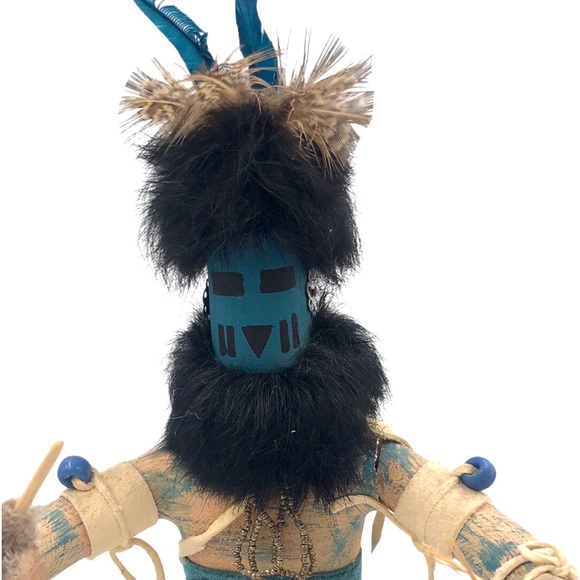 Handmade Native American Kachina Doll “Pot Carrier” Doll Decor - Picture 5 of 11